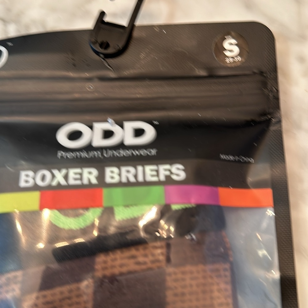 NWT ODD SOX Hibiscus Boxer Brief SM - Picture 5 of 8